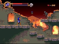 une photo d'Ã©cran de Castlevania- Vampire s Kiss sur Nintendo Super Nes